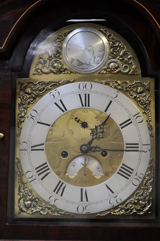 19th-c. Long Cased Ross Clock