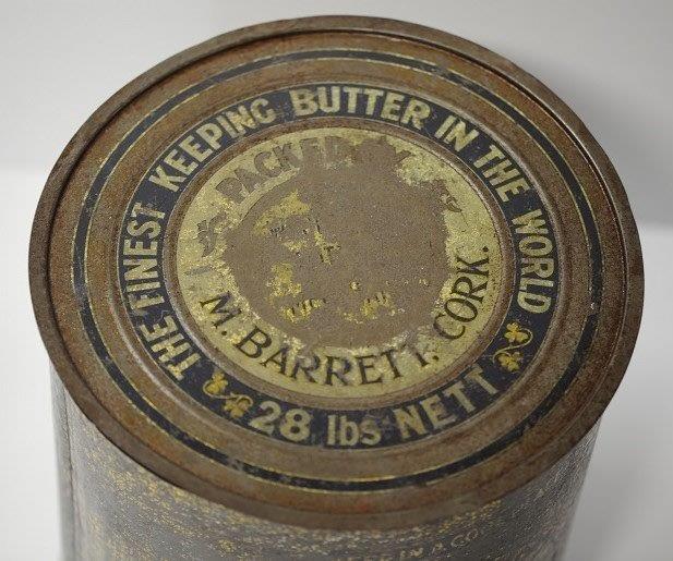 Cork Butter Market Tin
